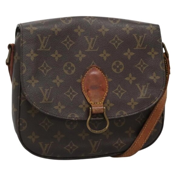 LOUIS VUITTON Monogram Saint Cloud GM Shoulder Bag M51242 LV Auth ep10579 - Picture 1 of 15